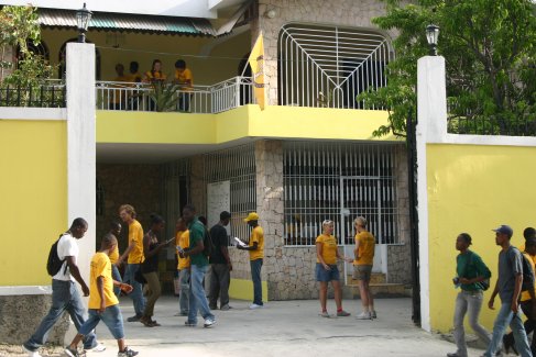 Scientology Volunteer Ministers house in Haiti.