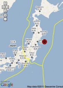 March 10, 2011, 9:46pm PST: A 9.0 earthquake struck Japan triggering a Tsunami, displacing hundreds of thousands.