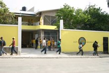 The Scientology Volunteer Ministers Haiti Headquarters in Port-au-Prince were built and opened in May 2010.