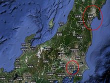 Main areas of VM activity: Tokyo and in the tsunami-hit Miyagi Prefecture