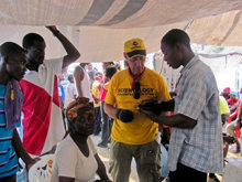 Peter Dunn served for several months in Haiti helping its people as a Scientology Volunteer Minister.