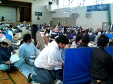 Most Volunteer Minister groups are helping in the shelters in Northern Japan that took on the majority of the 450,000 who were displaced after the March 11 earthquakes.